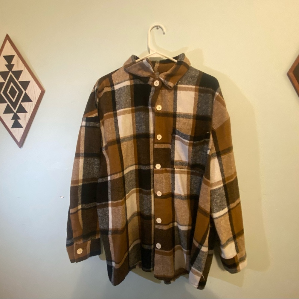 Old Navy Checkered Flannel Shirt